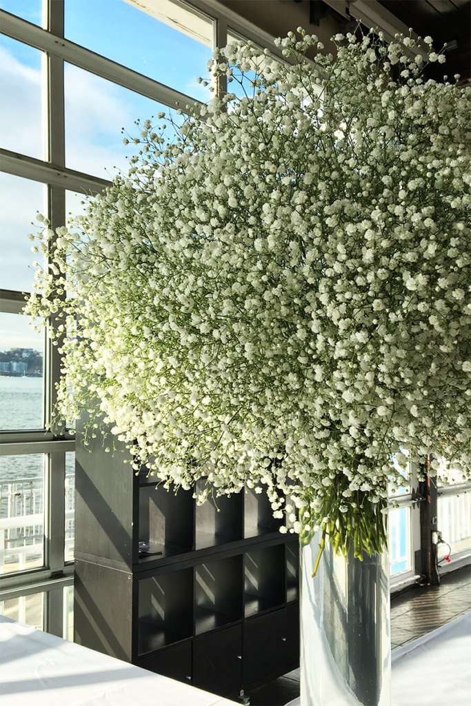 Baby's Breath Floral Arrangement by Rachel Cho Floral Design