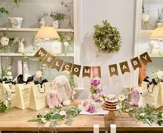 Rachel Cho Flowers | Floral Designer | baby shower