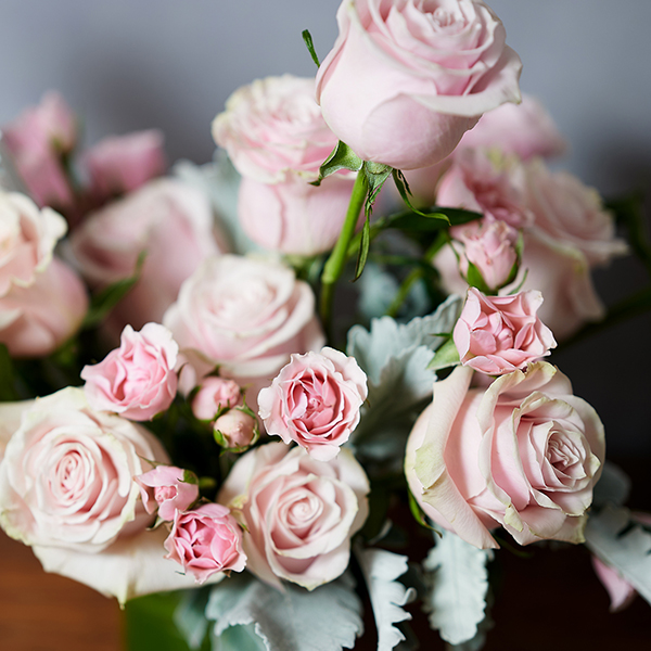 Mystic Pink Flower Arrangement - Rachel Cho Floral Design
