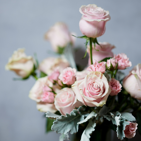 Mystic Pink Flower Arrangement - Rachel Cho Floral Design